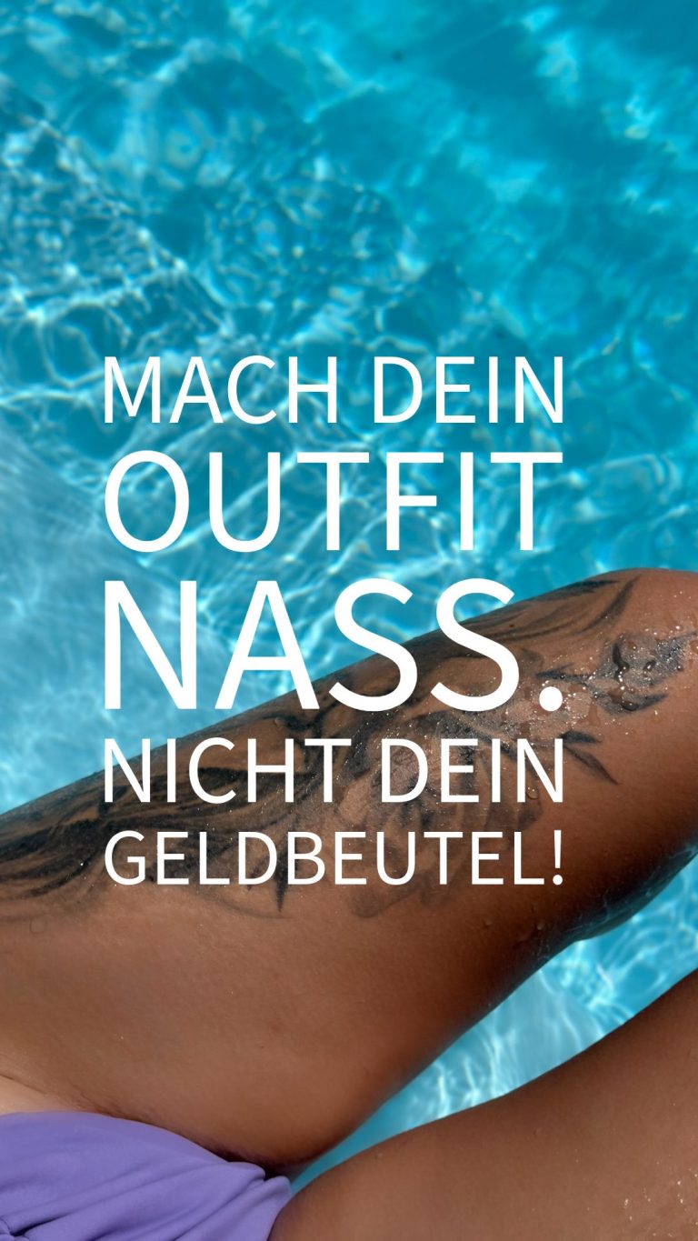 Beige Weste mit Knöpfen, Model posiert vor weißem Hintergrund, Hinweis auf einen Sale.